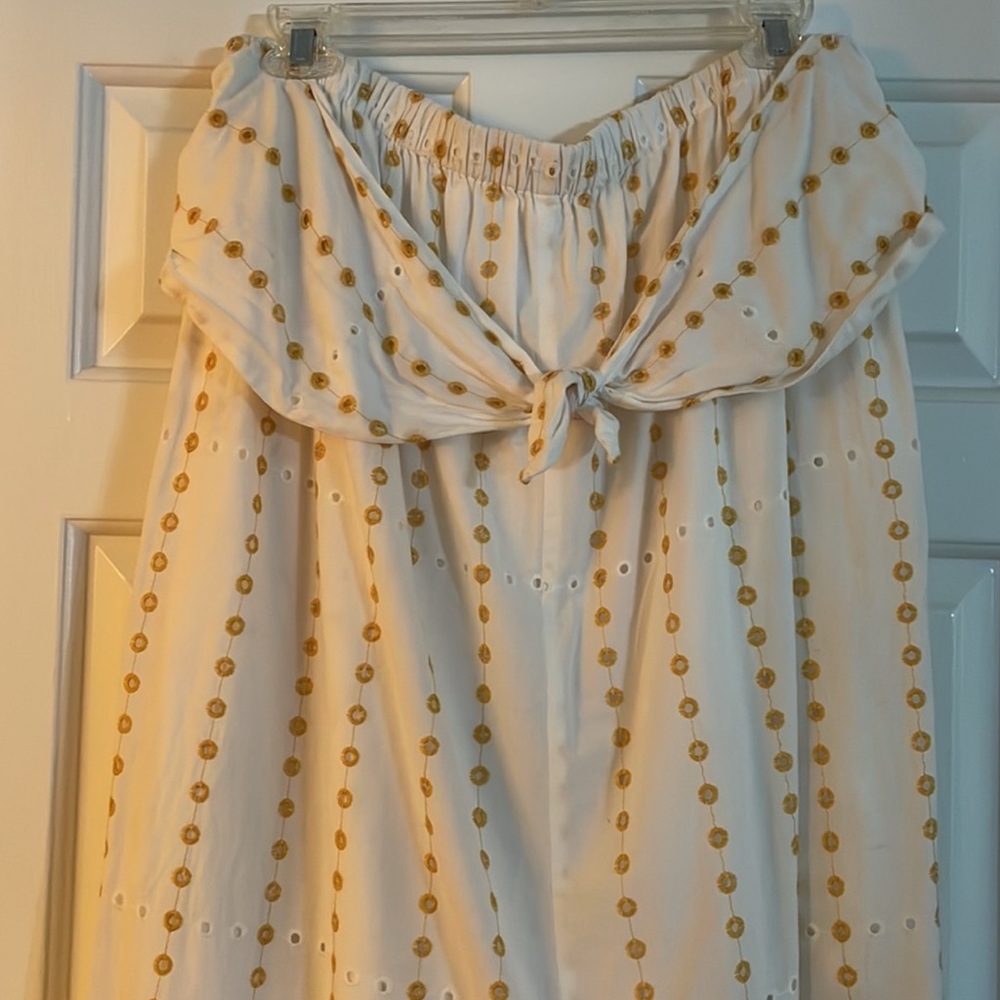By Anthro Eyelet Embroidered Jumpsuit - Picture 3 of 5